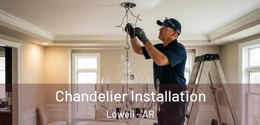  Chandelier Installation Lowell - AR