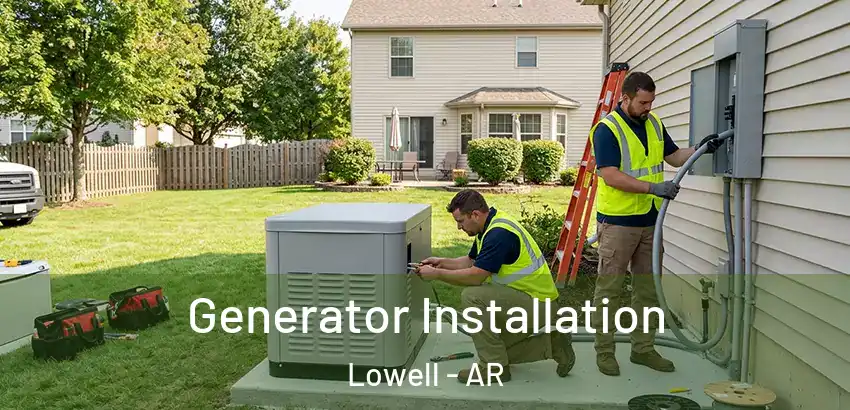  Generator Installation Lowell - AR