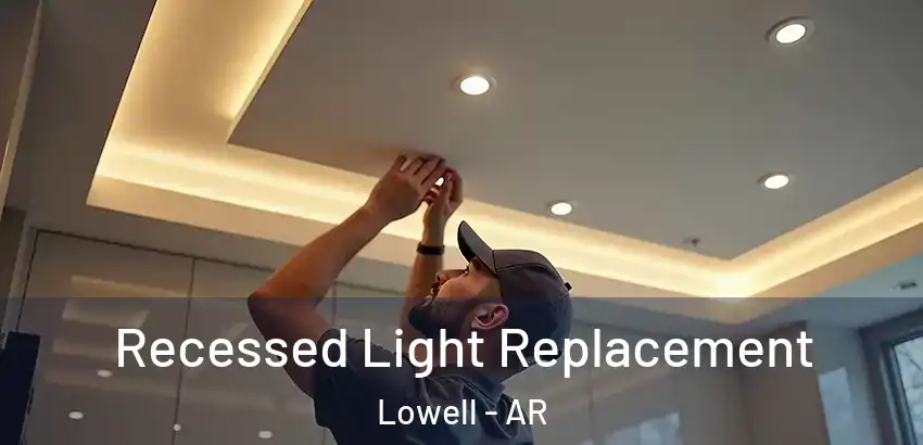  Recessed Light Replacement Lowell - AR