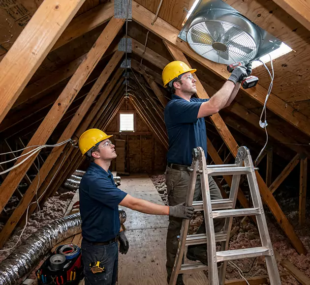 Professional Attic Fan Installation: Your Local Ventilation Team in Lowell, AR