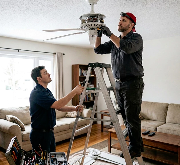 Professional Ceiling Fan Repair: Your Local Fan Specialist in Lowell, AR