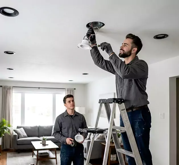 Professional Recessed Lighting Installation: Your Local Lighting Team in Lowell, AR